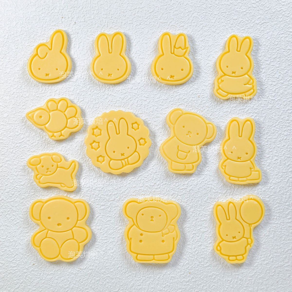 Kitchen Appliances For Baking - 귀여운 3D 프레스 쿠키 몰드 미피