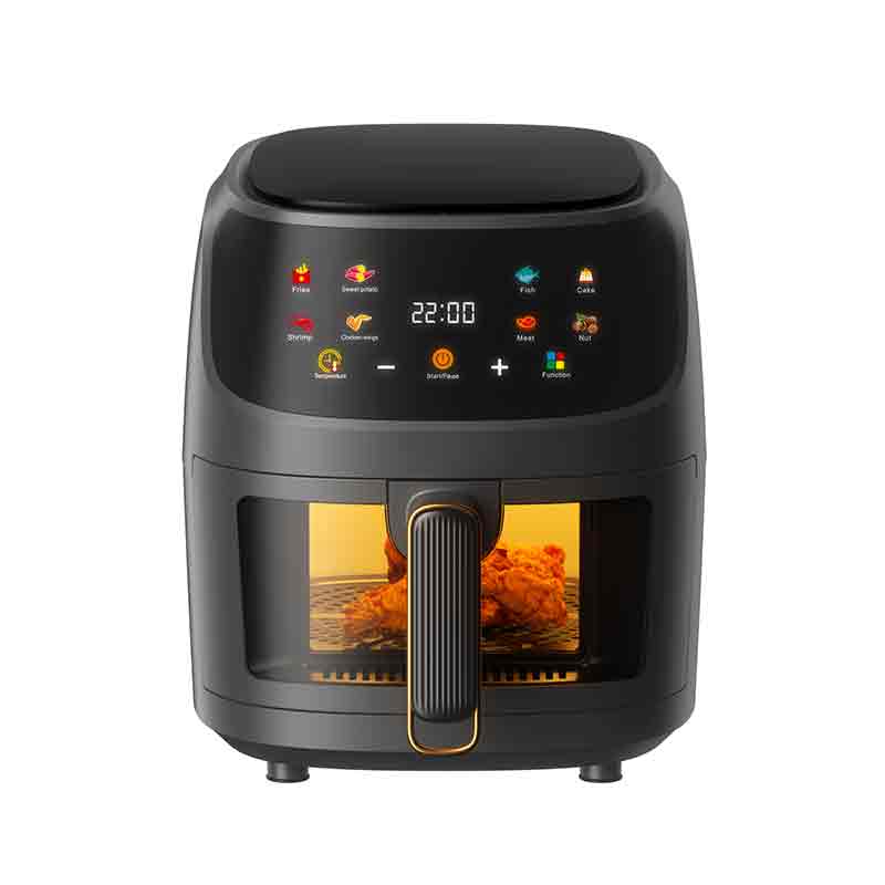 Air Fryer 5L Digital - 1350W 디지털 에어프라이어, 투명창 및 래피드