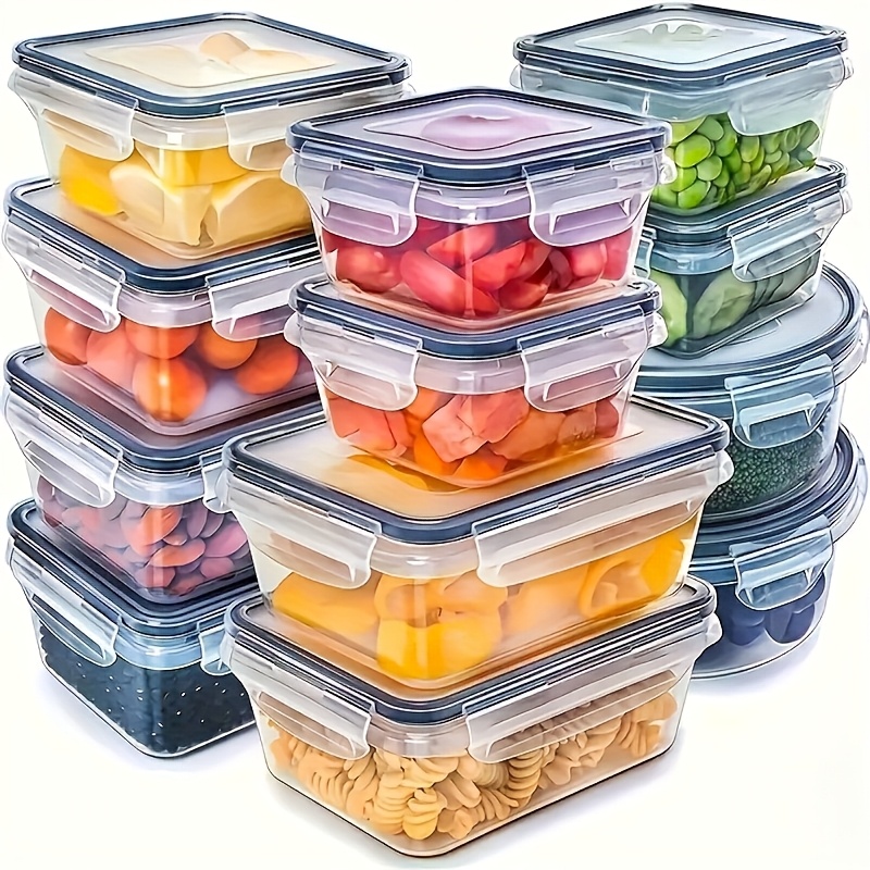 Kitchen Appliances Organizer - 8Pcs 용기 4개 뚜껑 4개 세트