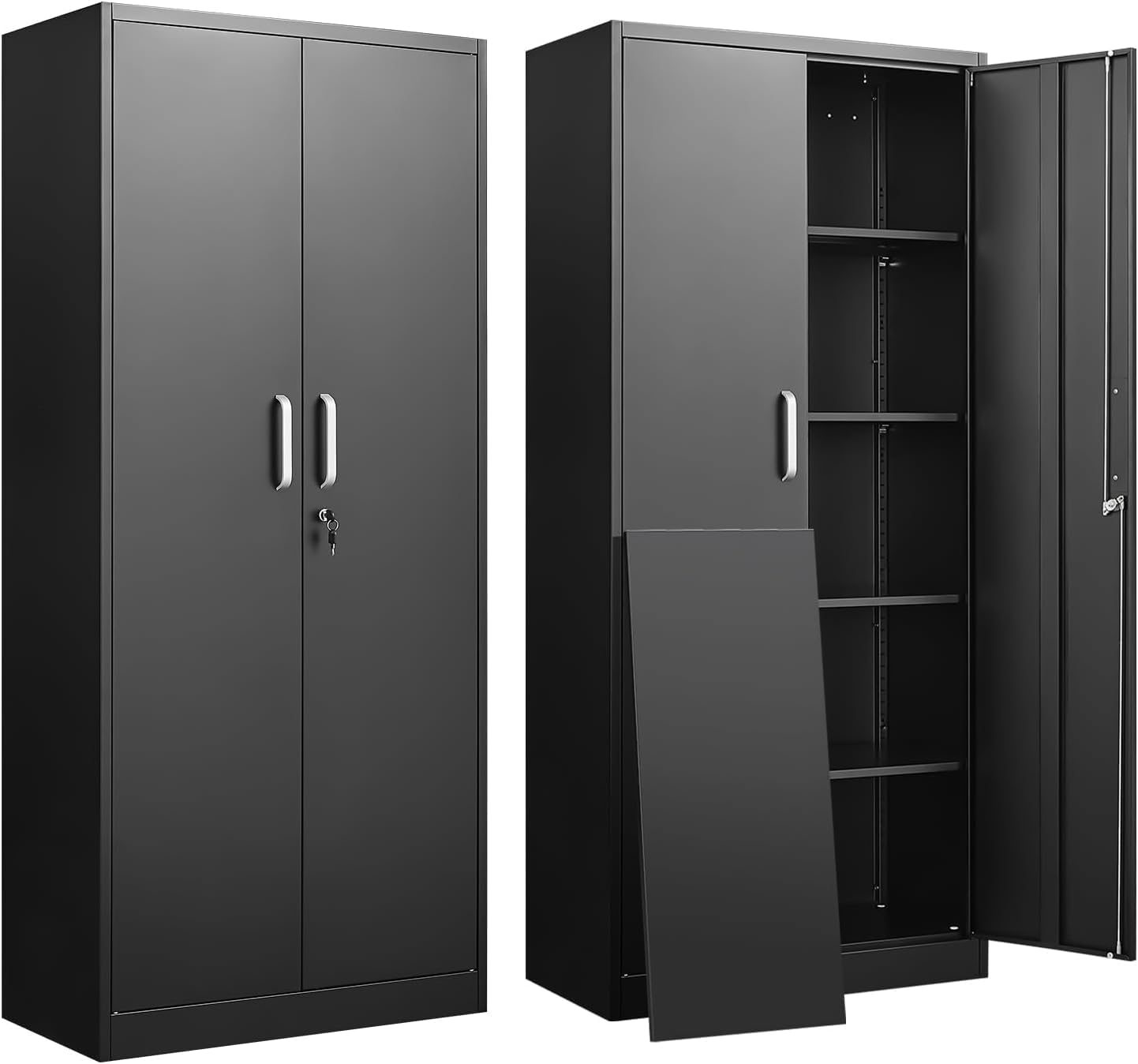 Kitchen Appliances Organizer - 조절 가능한 선반이 있는 금속 보관