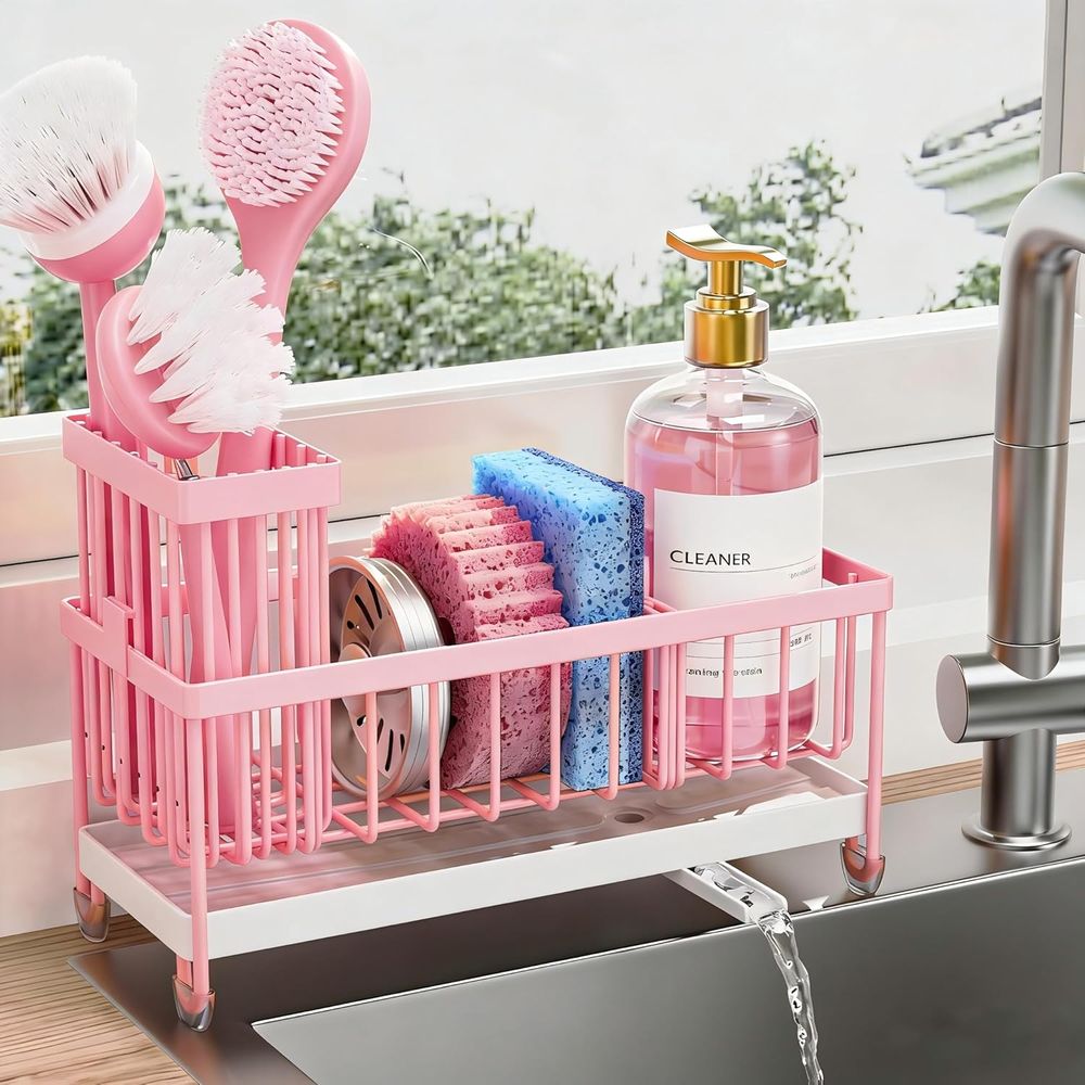 Kitchen Appliances Organizer - 스펀지 홀더 또는 주방 싱크대, 높은