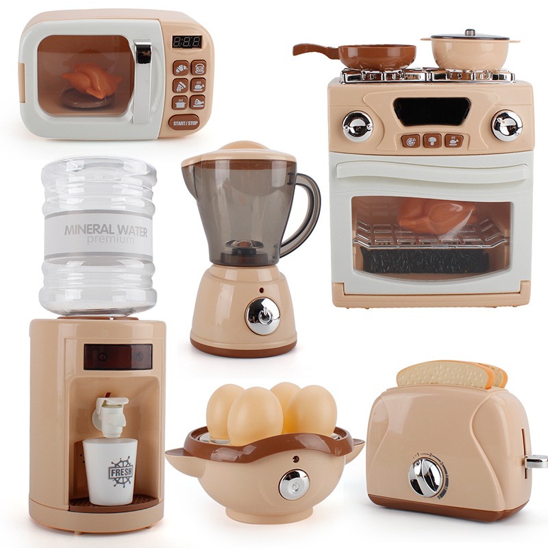 어린이들을 위한 가상 놀이 주방 가전 세트 (전자레인지 - Kitchen Appliances For Kids 리뷰 및 가격