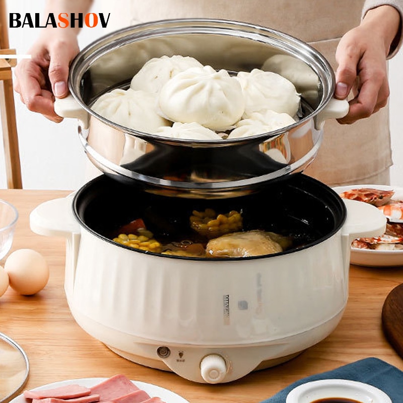 220V 멀티 쿠커 싱글/더블 레이어 전기 냄비 1-2 - Kitchen Appliances B&Q 리뷰 및 가격