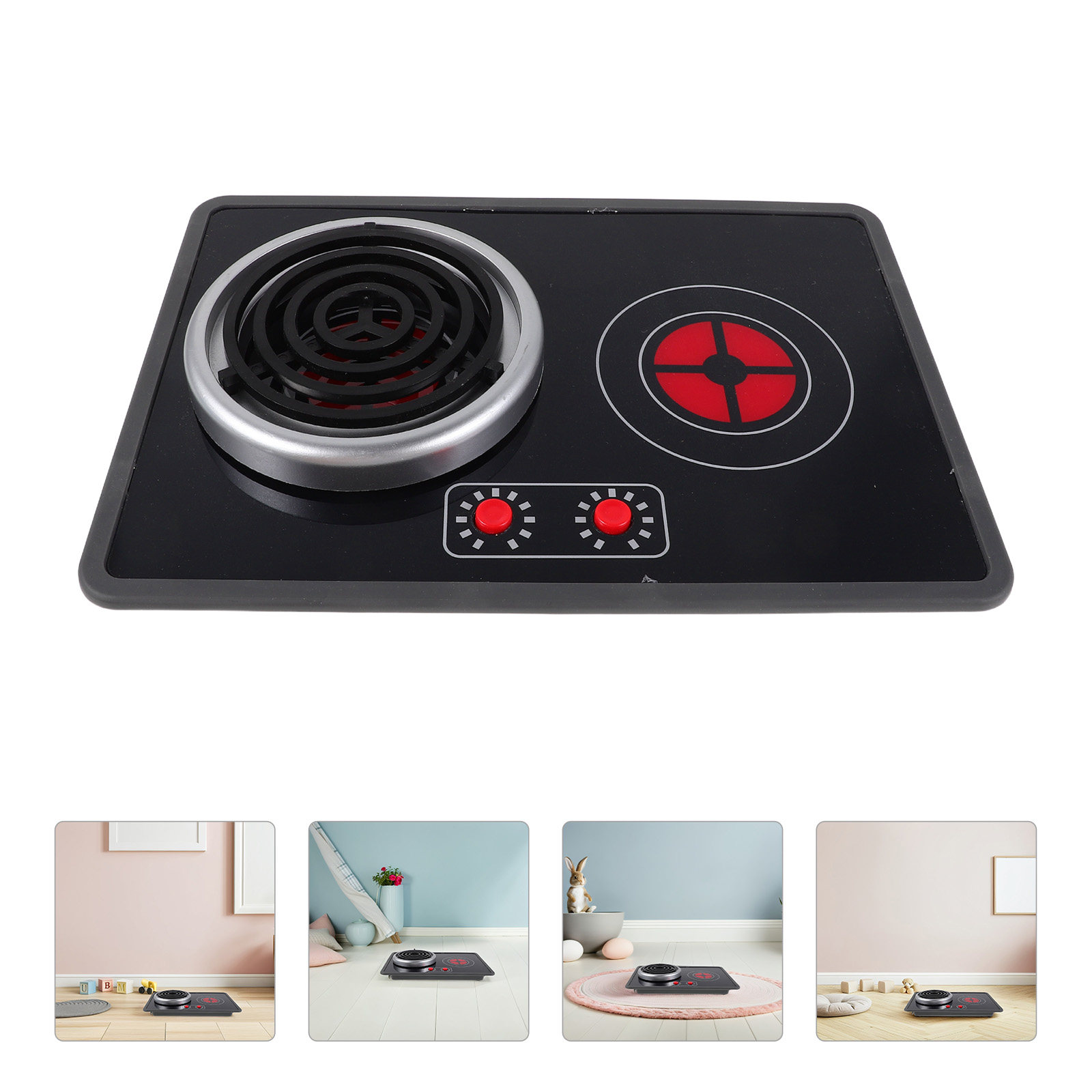 1세트 어린이용 인덕션 쿠커 주방 스토브 발광 놀이용  - Kitchen Appliances For Kids 리뷰 및 가격