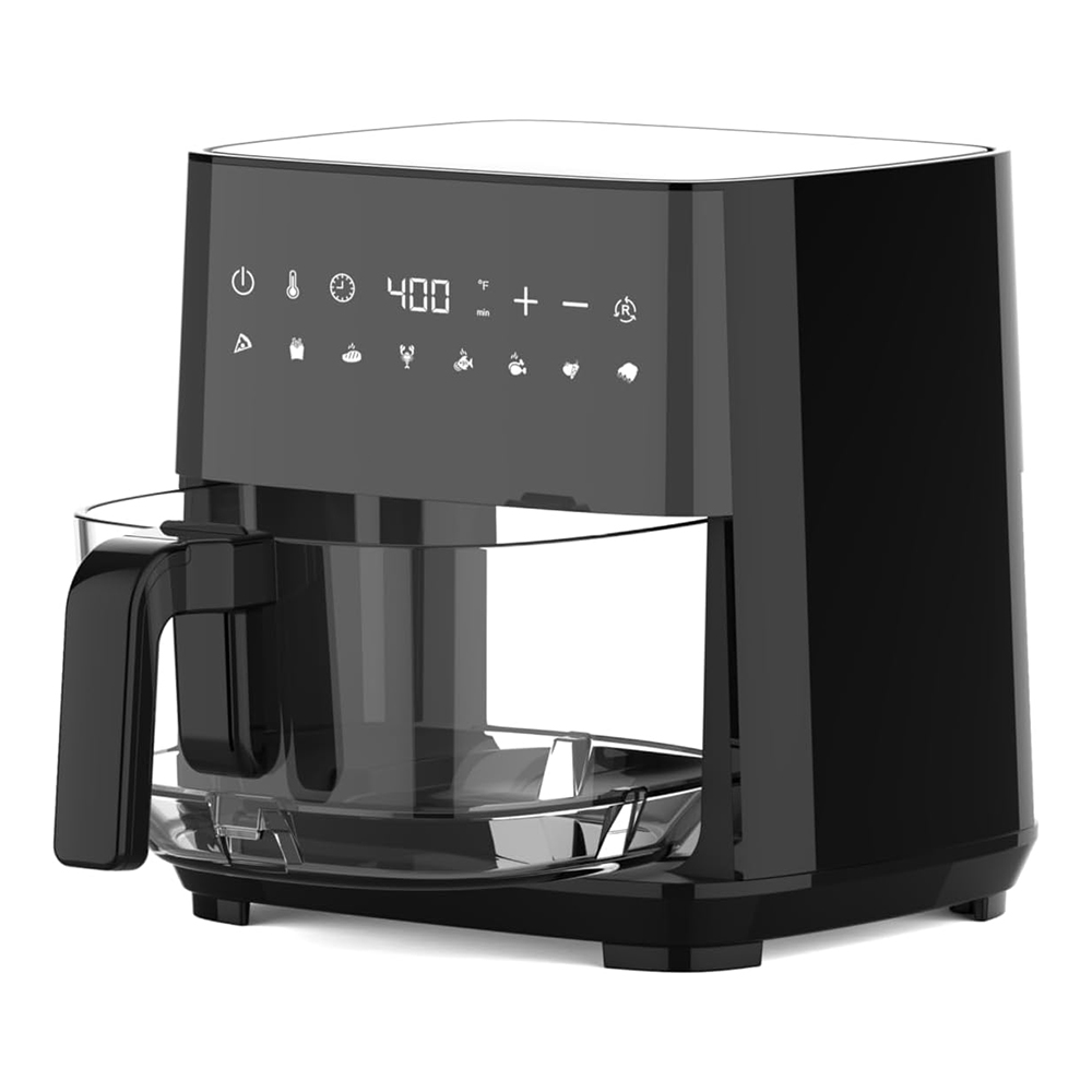 다기능 5L 디지털 에어프라이어, 유리 용기, 시각적  - Air Fryer 5L Digital 리뷰 및 가격