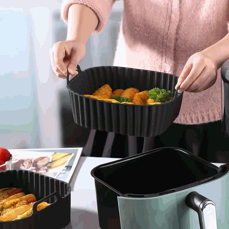 실리콘 에어프라이어 액세서리 사각형 몰드 (세코텍 6L - Air Fryer 5L Digital 리뷰 및 가격