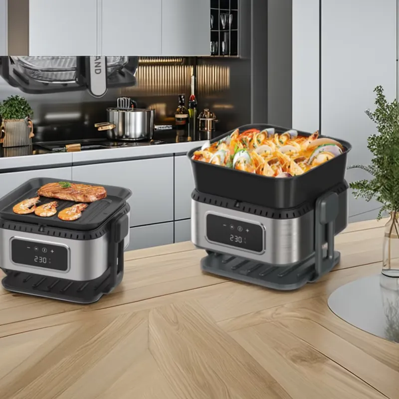 3 in 1 스테인리스 스틸 5L 에어프라이어 다기능  - Air Fryer 5L Digital 리뷰 및 가격
