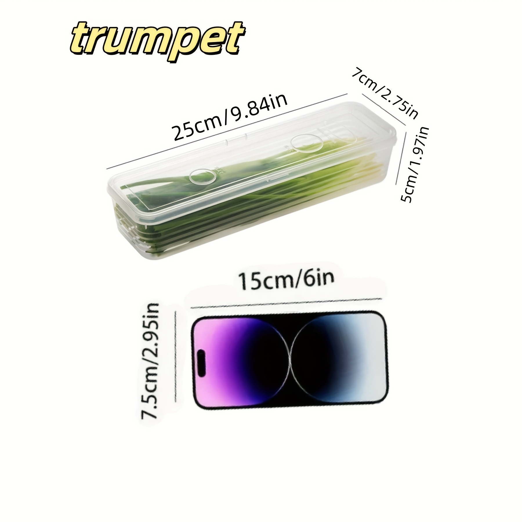 2/4/6개 식품 야채 보관 용기 - 냉장고 보관 상자 - Kitchen Appliances Organizer 리뷰 및 가격