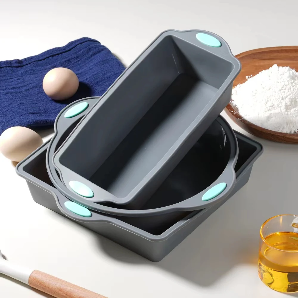회색 내열성 실리콘 케이크 몰드 팬 2/3개 베이킹 트 - Kitchen Appliances For Baking 리뷰 및 가격