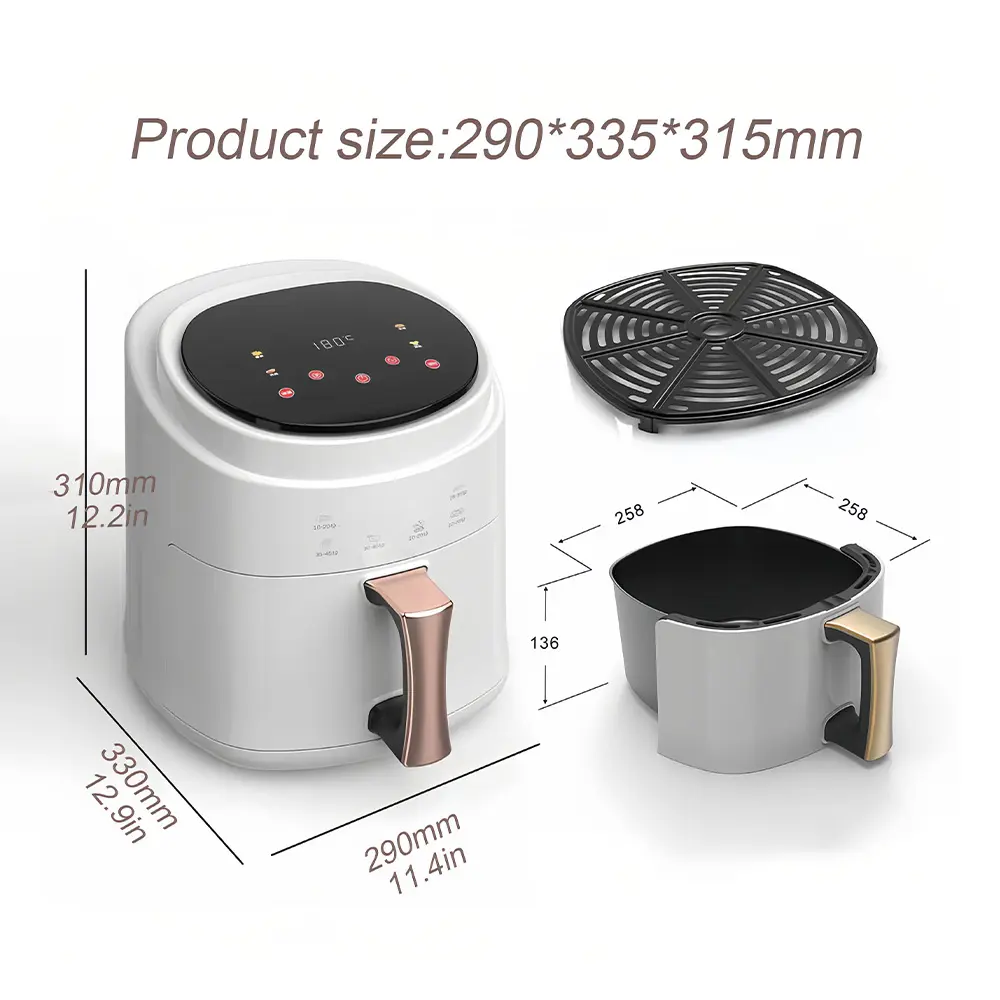 2800W 5L 6L 8L 디지털 제어 에어프라이어,  - Air Fryer 5L Digital 리뷰 및 가격