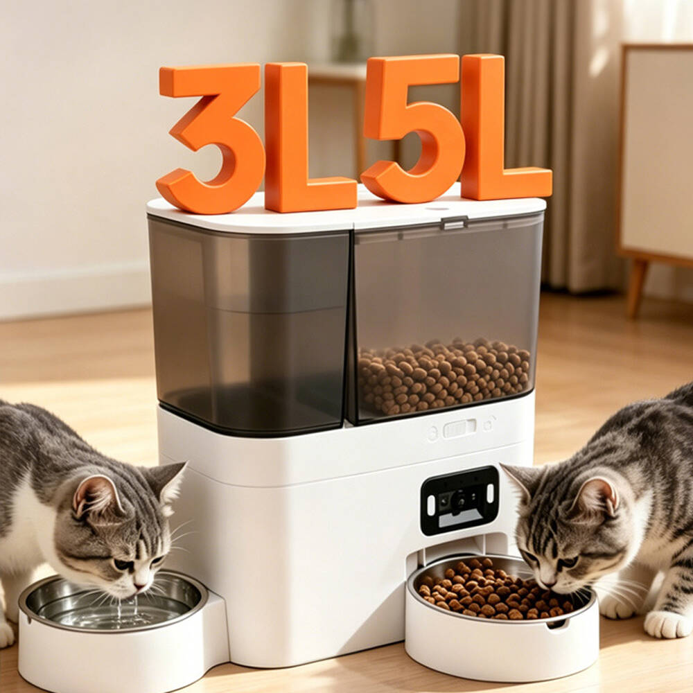 반려동물 사료 및 물통 5L+3L 버튼식 WiFi 카메 - Kitchen Appliances Video 리뷰 및 가격