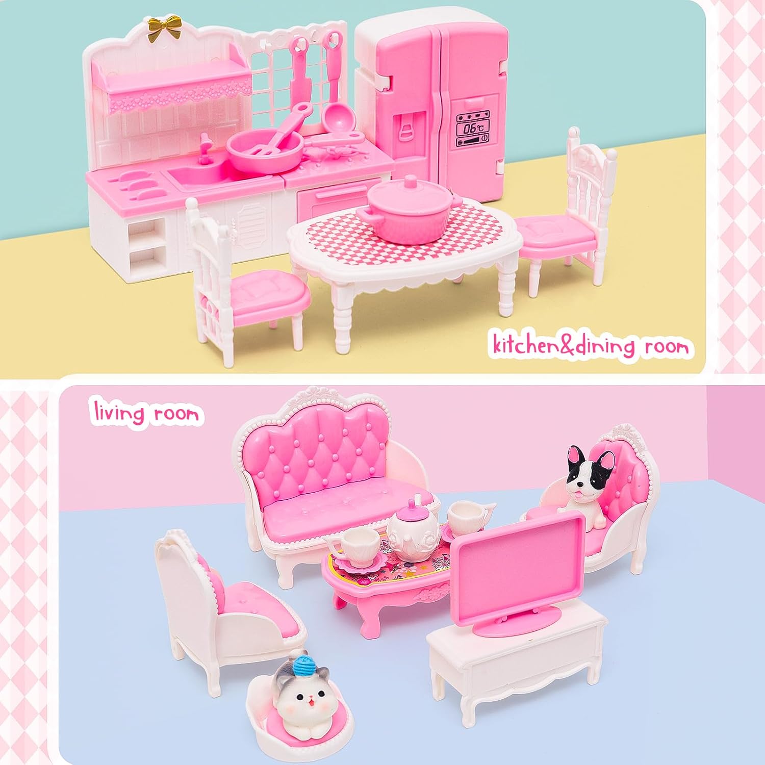 1:12 인형의 집 아이스크림 트럭 아기 침대 시뮬레이 - Kitchen Appliances For Kids 리뷰 및 가격