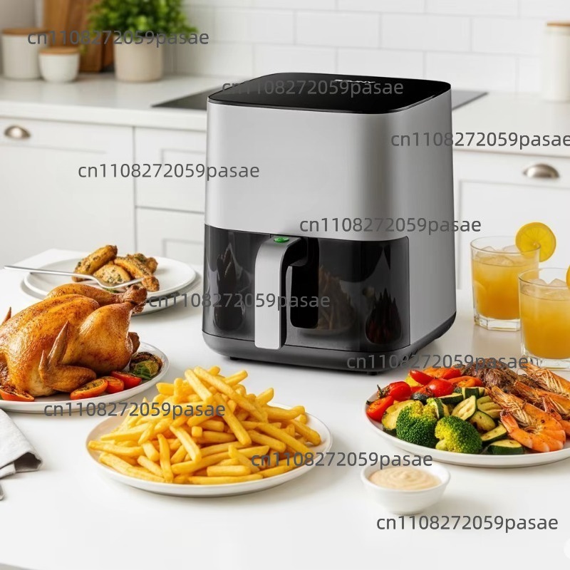 디지털 에어프라이어 (투명창 및 8가지 프리셋 포함), - Air Fryer 5L Digital 리뷰 및 가격