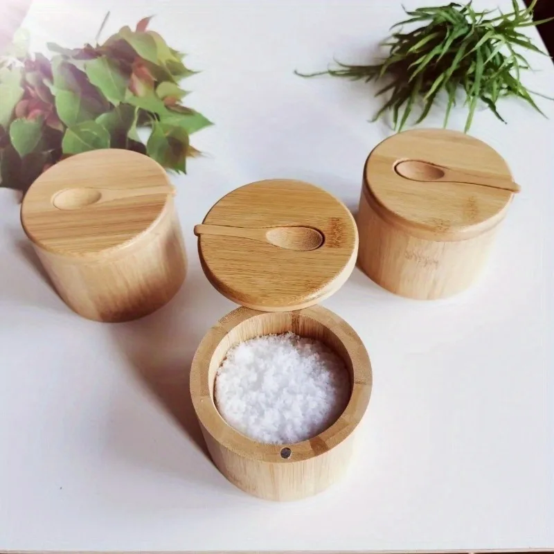 대나무 소금 후추 양념통 세트 나무 조미료통 다용도 주 - Kitchen Appliances Organizer 리뷰 및 가격