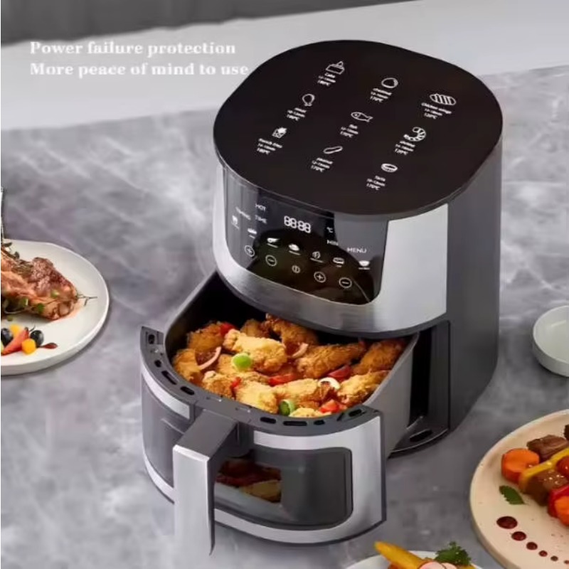 5L 6L 7L 8L 12L 오일프리 프라이어 전기 디 - Air Fryer 5L Digital 리뷰 및 가격
