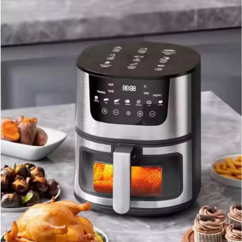 5L 6L 7L 8L 12L 오일프리 프라이어 전기 디 - Air Fryer 5L Digital 리뷰 및 가격