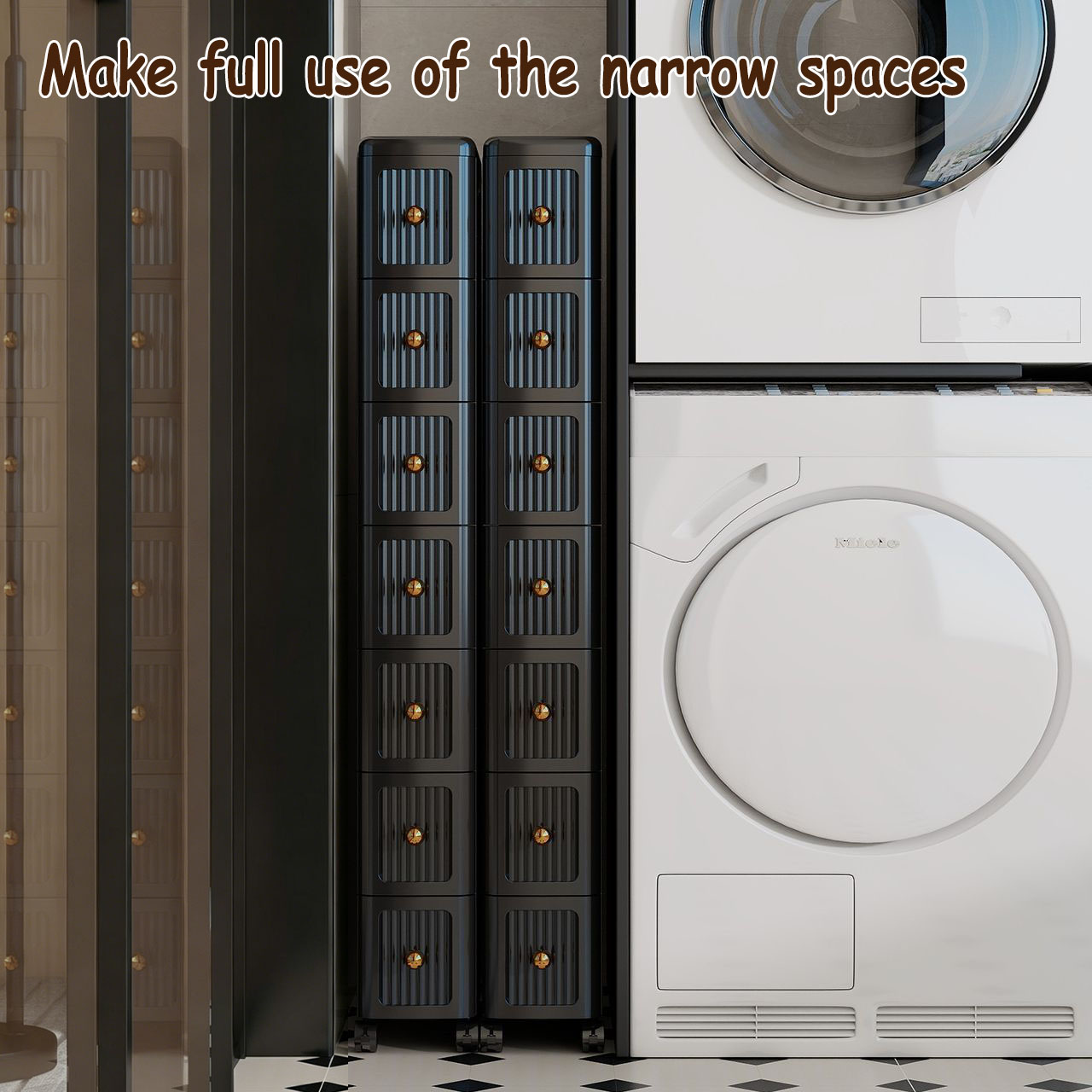 15CM 좁은 간격의 서랍형 수납장 – 주방, 욕실,  - Kitchen Appliances Organizer 리뷰 및 가격