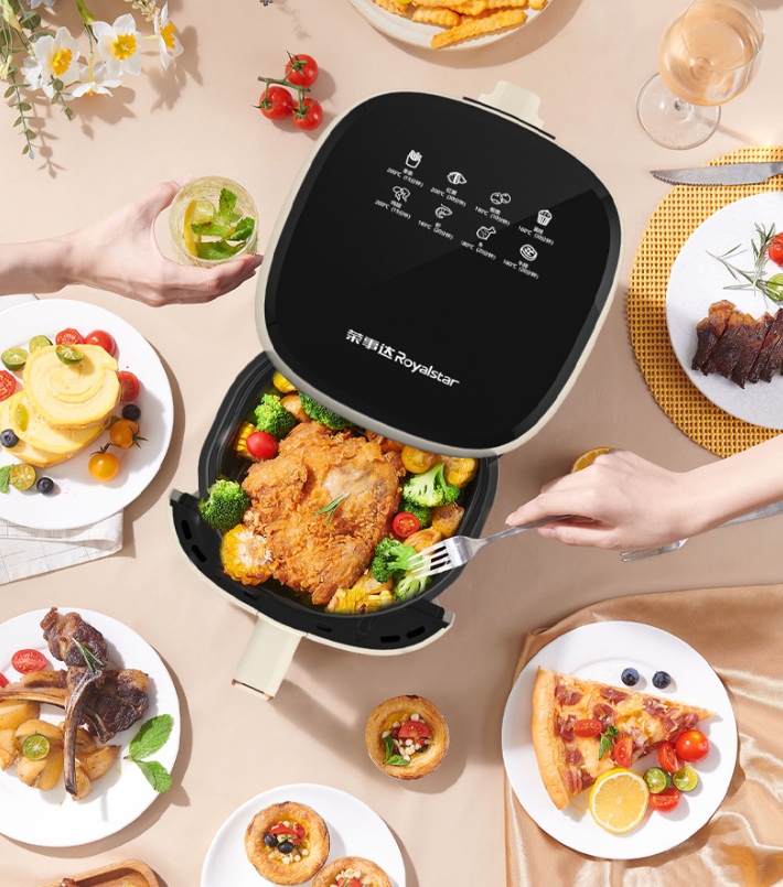 중국 로얄스타 오일프리 건강 디지털 에어프라이어 전기  - Air Fryer 5L Digital 리뷰 및 가격