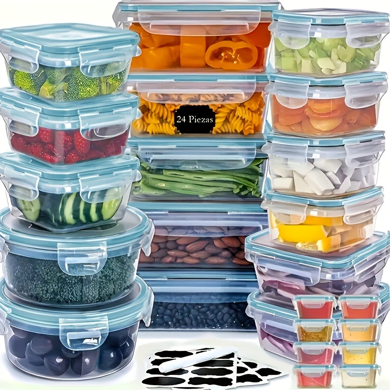 48개 BPA 프리 식품 보관 세트 – 주방, 식료품  - Kitchen Appliances Organizer 리뷰 및 가격