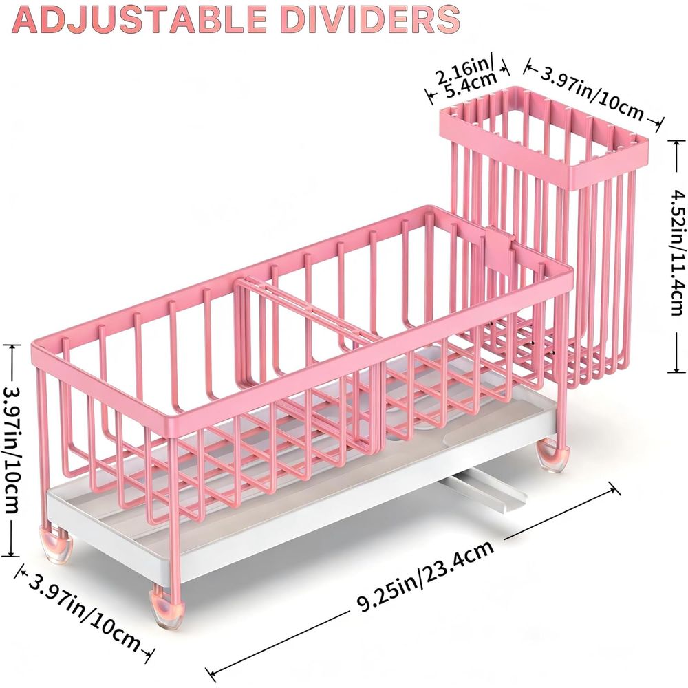 스펀지 홀더 또는 주방 싱크대, 높은 브러쉬 홀더가 있 - Kitchen Appliances Organizer 리뷰 및 가격